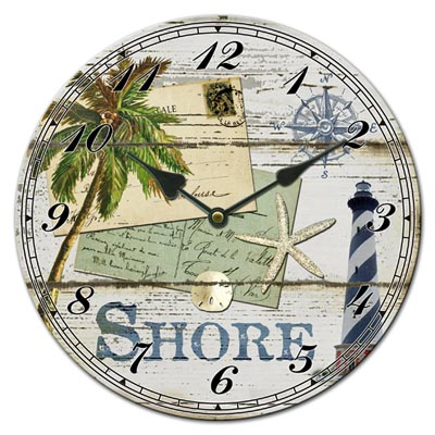 SHORE CERAMIC WALL CLOCK