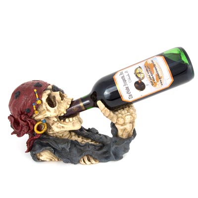 DR PIRATE SKULL WB/H