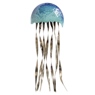 JELLYFISH METAL WALL ART 21.5"
