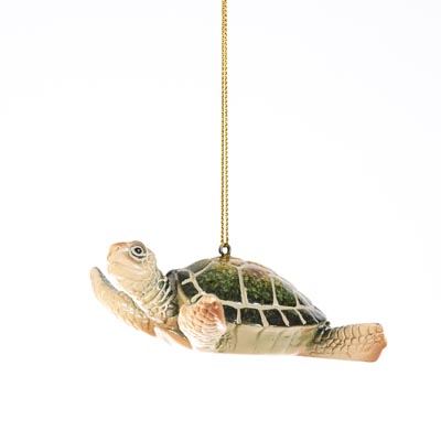 ORNAMENT-GREEN SEA TURTLE