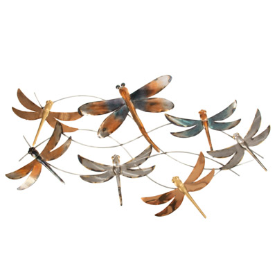 MTL DRAGONFLIES WALL ART