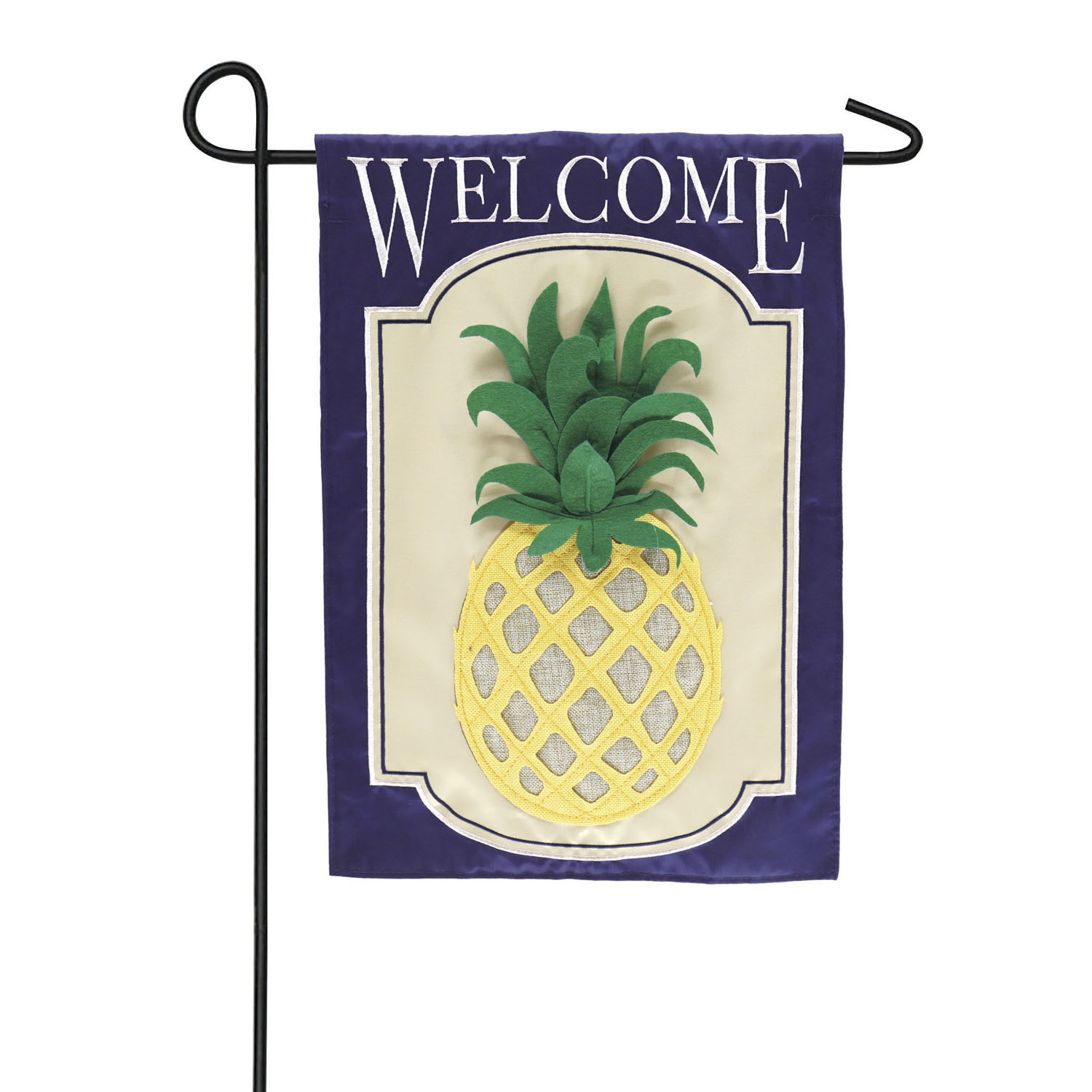 FLAG WELCOME PINEAPPLE GARDEN