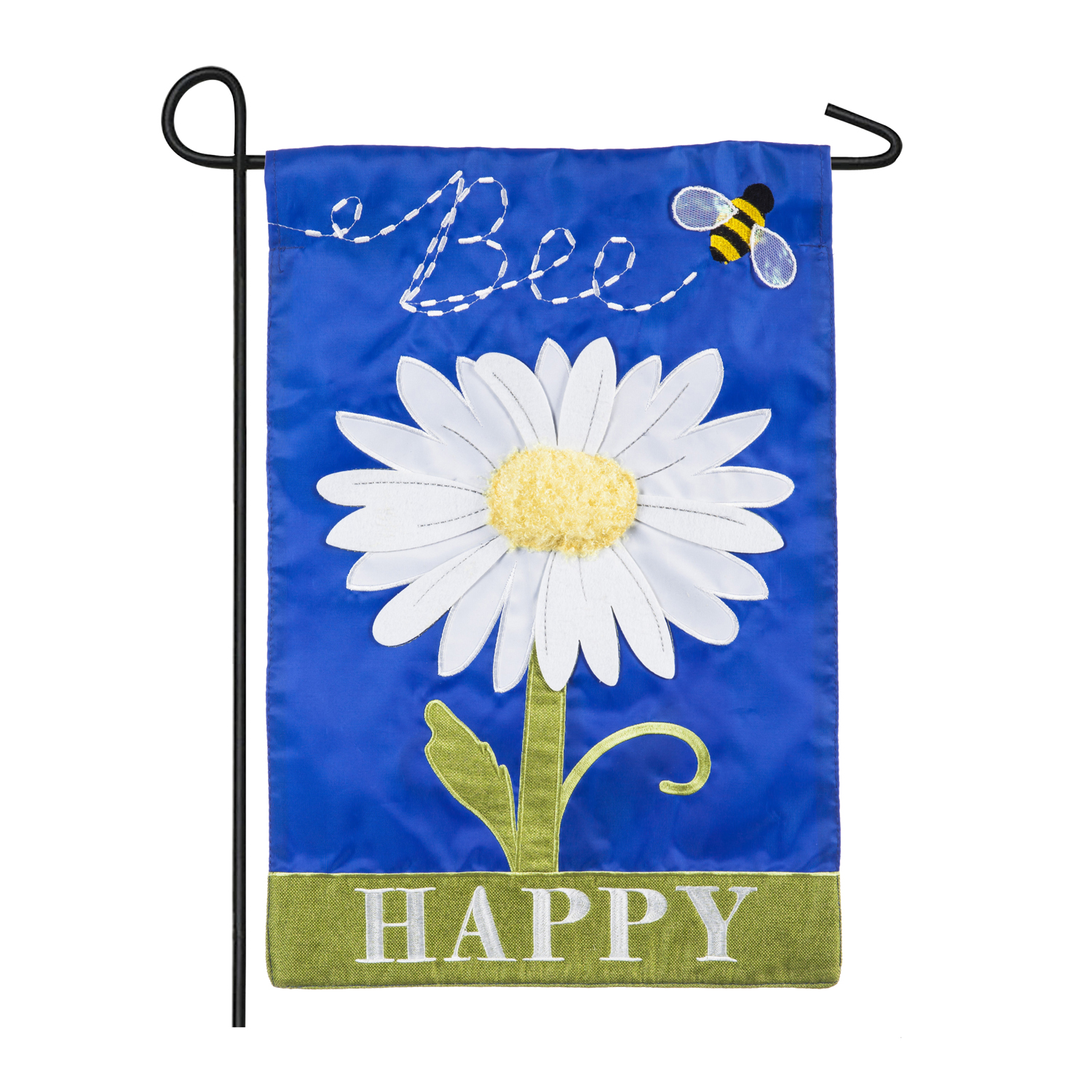 FLAG BEE HAPPY DAISY